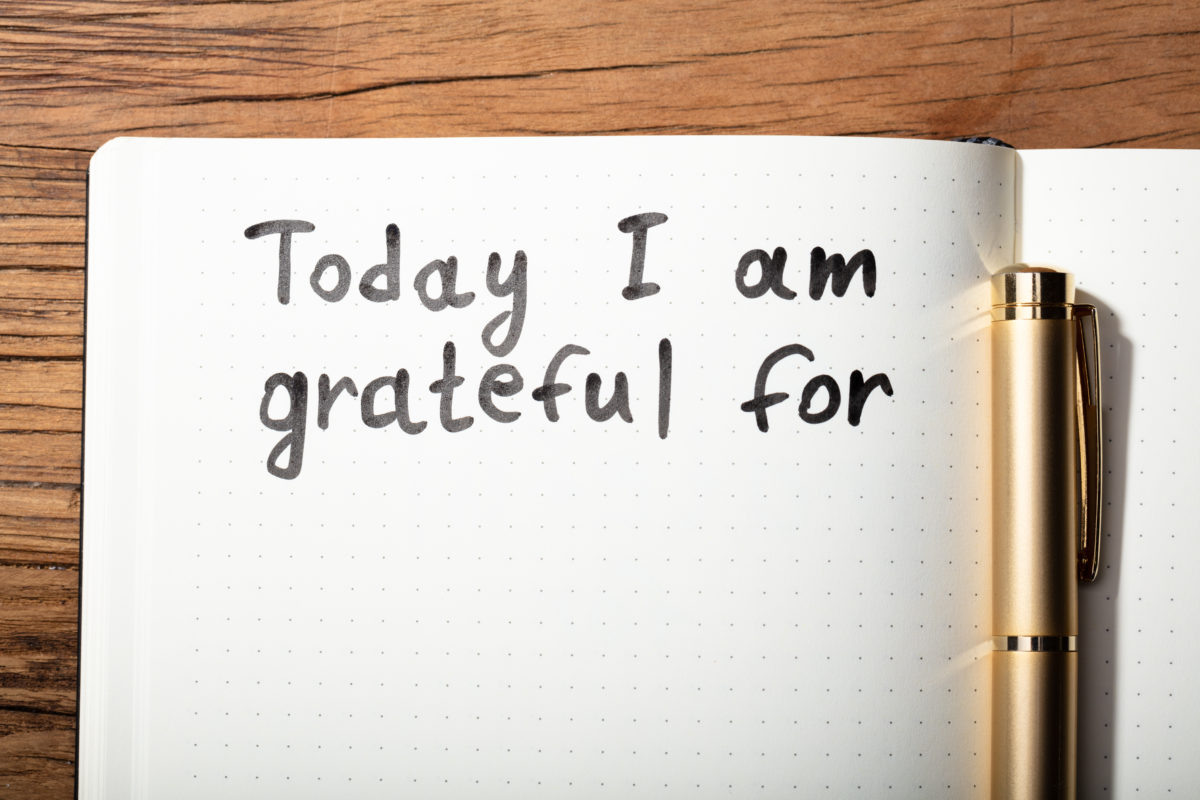 grateful self-esteem journal